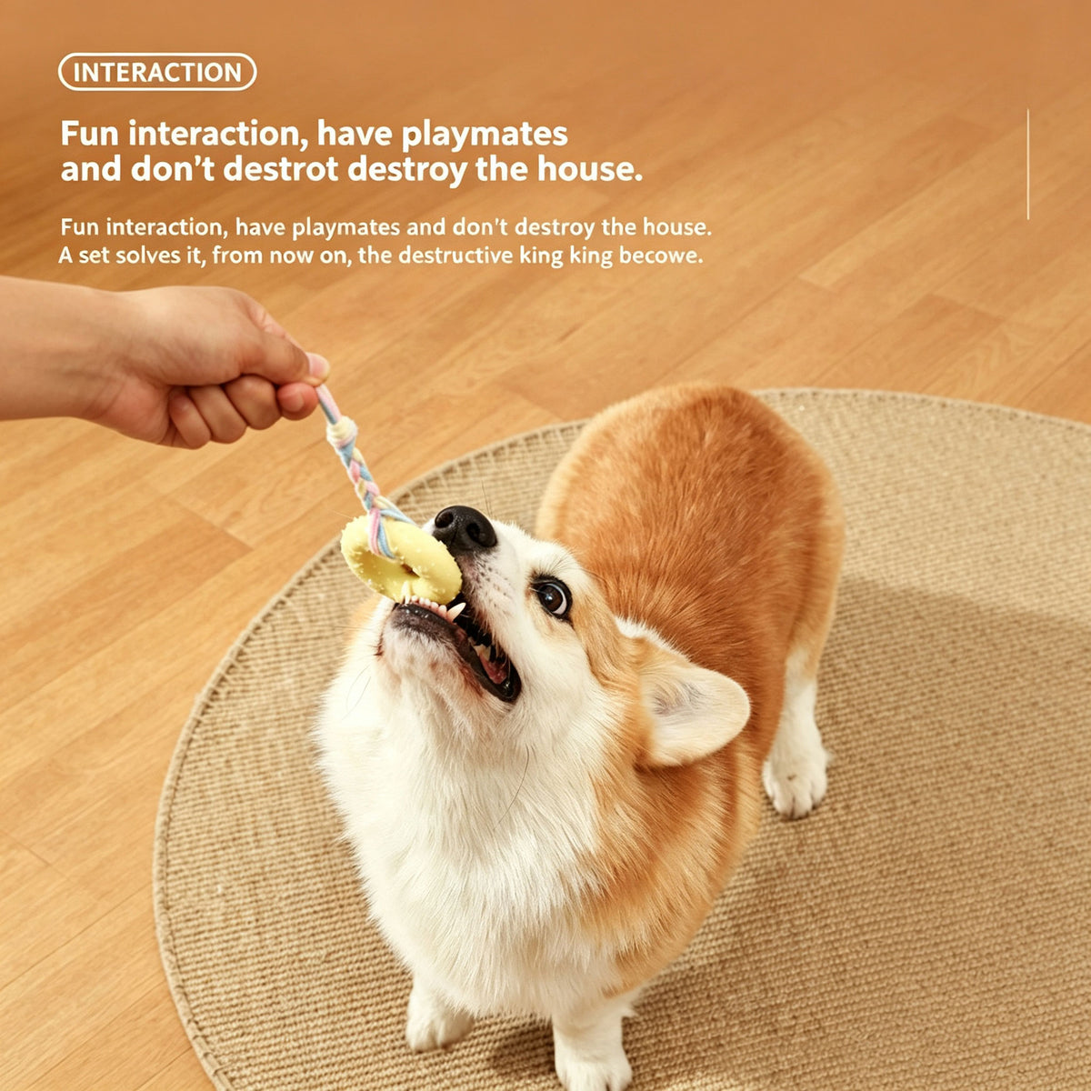 Dog TPR Chew Toy,Macaron Color Teething Stick,Durable Bite‑Resistant Dental Toy for Puppy & Adult Dog,Boredom Relief Interactive Toy