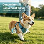 Portable Pet Water Bottle, Spherical Travel Dog Water Cup with Lanyard, Leak‑Proof Outdoor Drinking Dispenser for Walking Hiking Trips for Small Medium Dogs