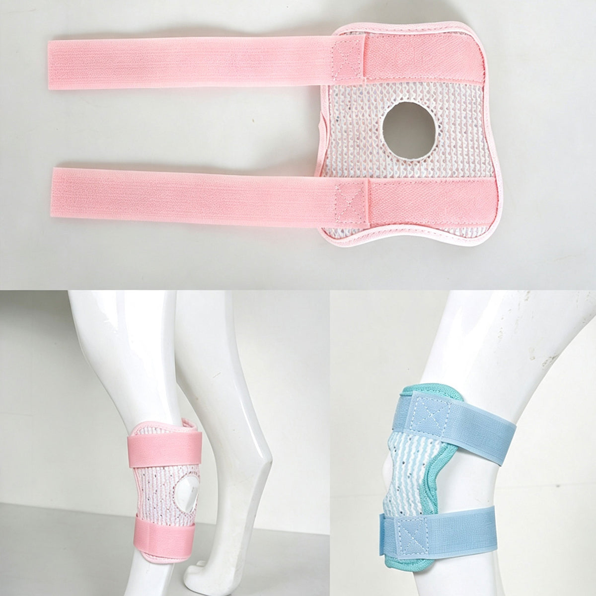 Dog Knee Brace Pet Leg Support Brace Joint Protection Sleeve with Adjustable Velcro, Breathable 3D Mesh Pet Leg Sleeve for Dogs Hind Leg & Front Leg
