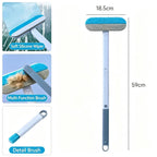 Long Handle Pet Hair Remover Brush – Reusable Lint Remover for Couch, Bed, Carpet & Clothing