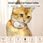 Automatic Laser Cat Collar | USB Rechargeable Interactive Kitten Play Toy