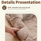 Pet Sofa Mat, Soft Plush Pet Couch Cover Mat, Non‑Slip Base Pet Cushion for Cats & Dogs for Home Furniture Protection