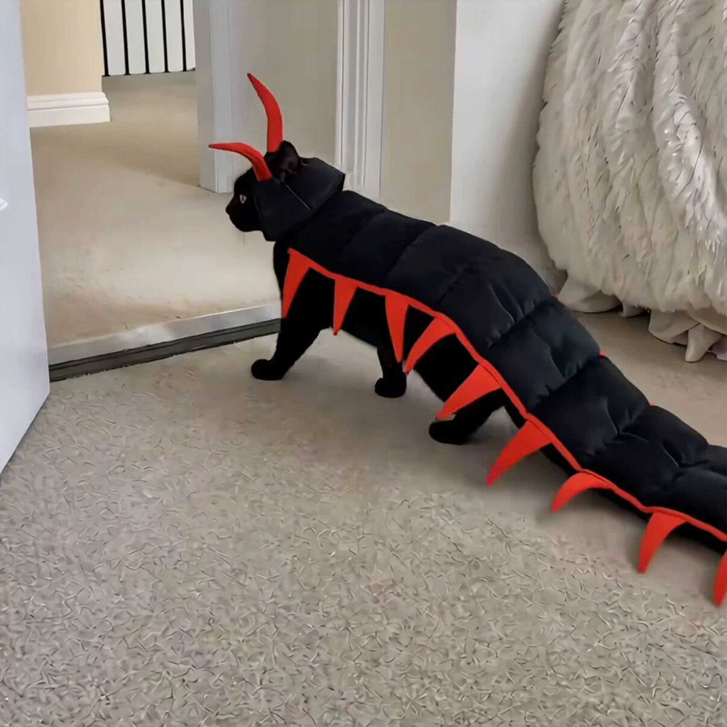Centipede Cat Costume – Funny Halloween Outfit for Cats & Small Pets