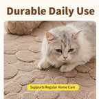 Pet Sofa Mat, Soft Plush Pet Couch Cover Mat, Non‑Slip Base Pet Cushion for Cats & Dogs for Home Furniture Protection