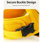 Cute Cartoon Dog Life Jacket | Bee, Duck & Crocodile Pet Swim Vest with Head Support, Reflective Rescue Handle & Leash D-Ring