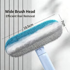 Long Handle Pet Hair Remover Brush – Reusable Lint Remover for Couch, Bed, Carpet & Clothing