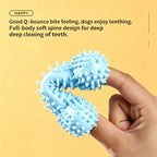 Dog TPR Chew Toy,Macaron Color Teething Stick,Durable Bite‑Resistant Dental Toy for Puppy & Adult Dog,Boredom Relief Interactive Toy