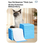 Disposable Pet Training Pads, Absorbent Puppy Pee Pads for Dogs & Cats, Leak-Proof Pet Underpads