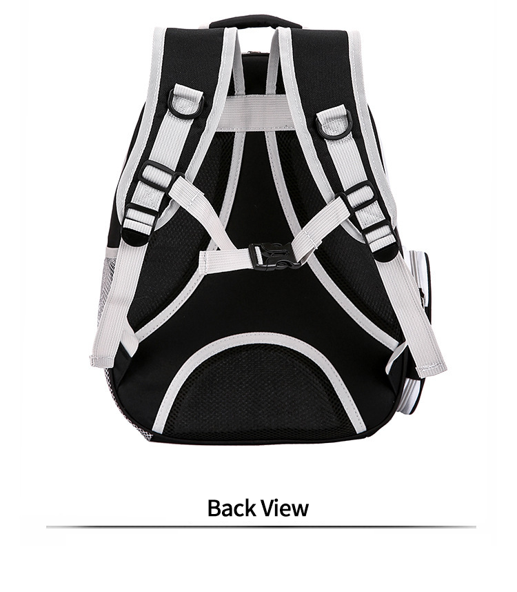 Cat Space Backpack Carrier, Semi‑Shaded Privacy Clear Pet Travel Backpack, Breathable Carrier for Small Cats & Puppies Under 6kg