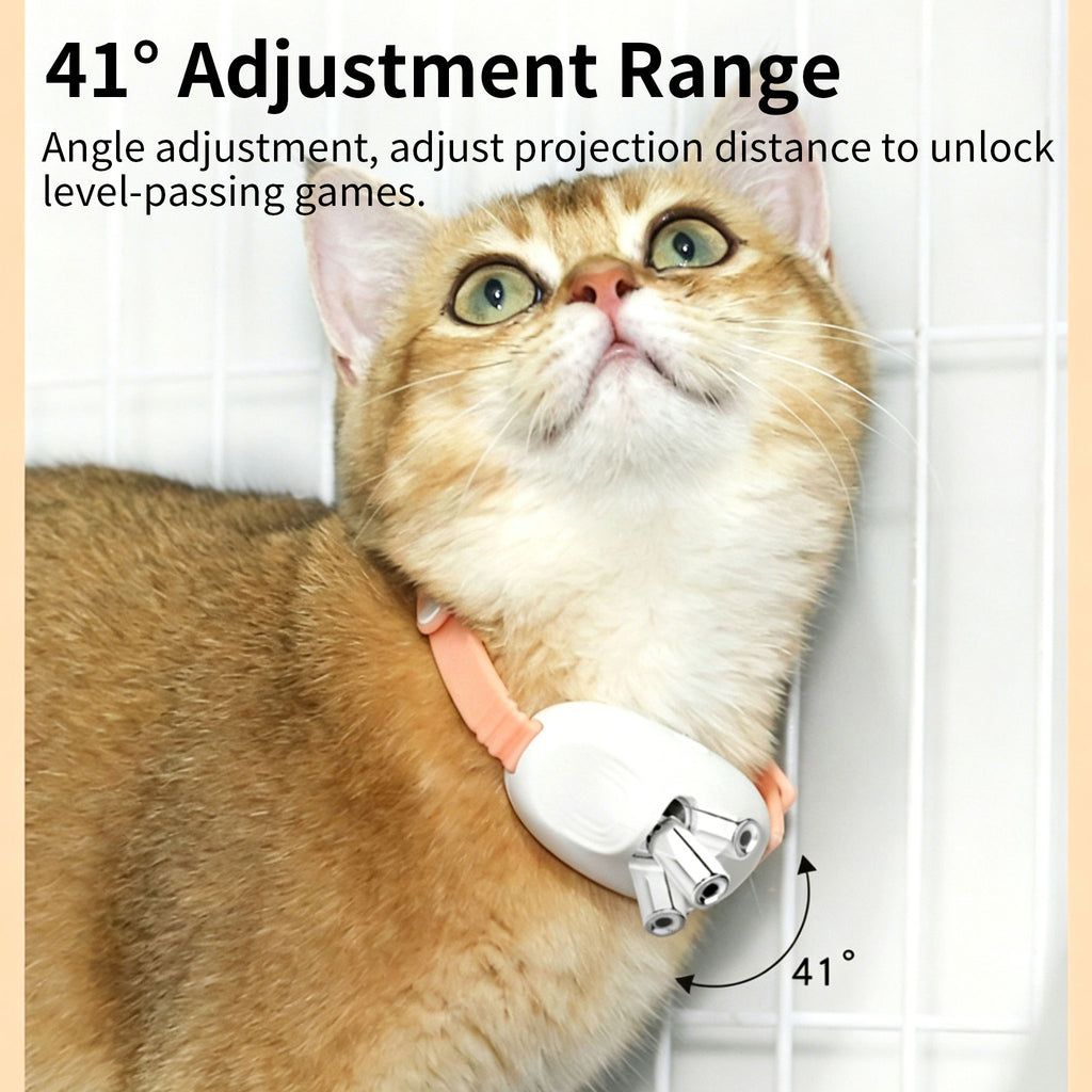 Automatic Laser Cat Collar | USB Rechargeable Interactive Kitten Play Toy
