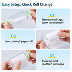 Candy-Style Bird Shredding Toy – Refillable Paper Roll Chew Toy for Parakeets, Cockatiels & Lovebirds