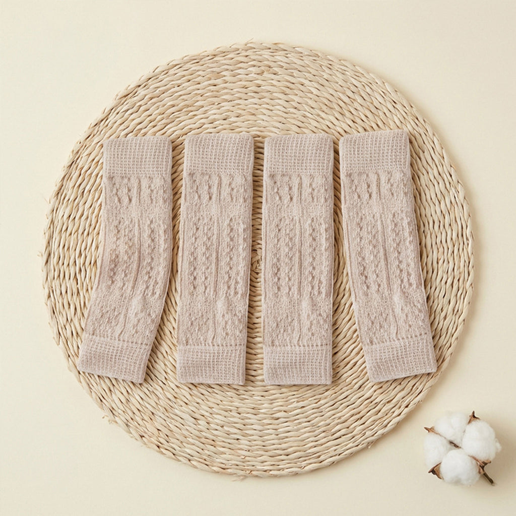 Knitted Dog Knee Leg Sleeves, Breathable Warm Anti-Slip Paw Protectors 4PCS S-XL