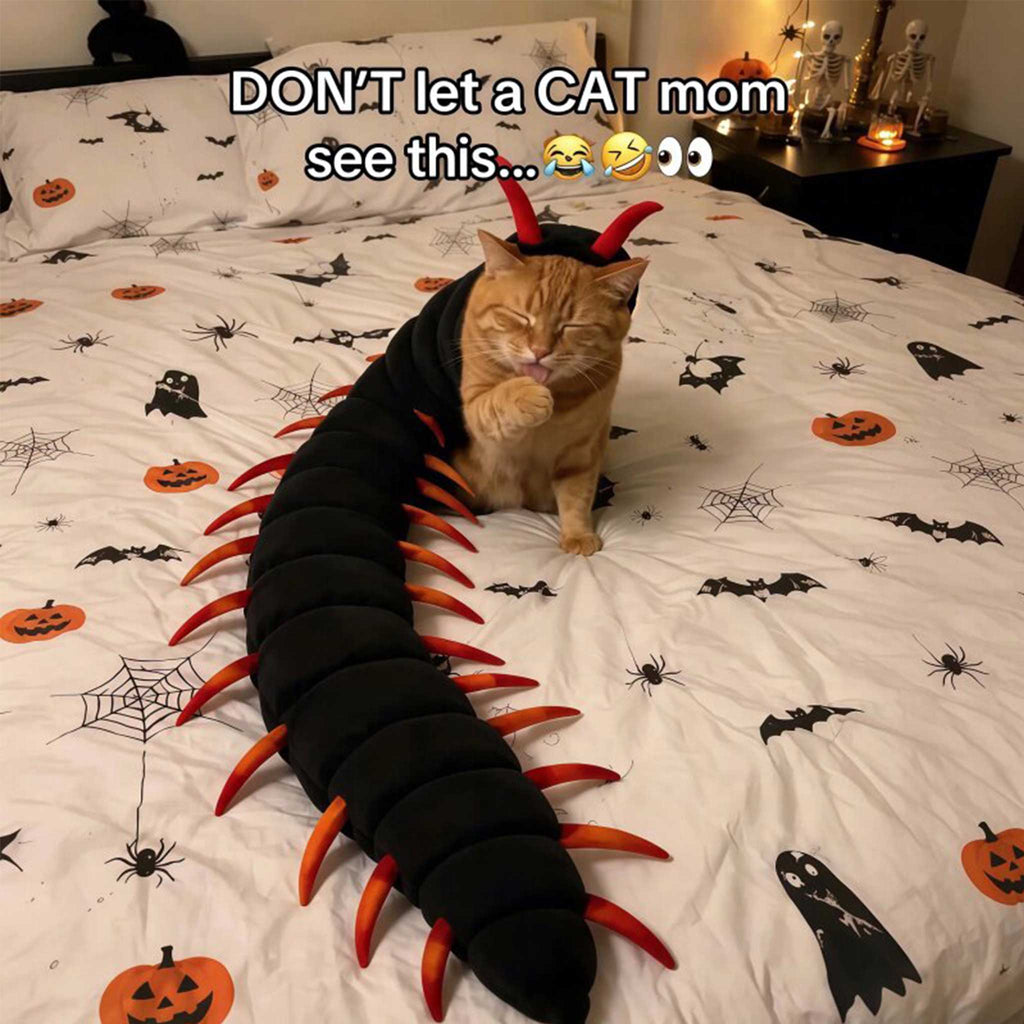 Centipede Cat Costume – Funny Halloween Outfit for Cats & Small Pets