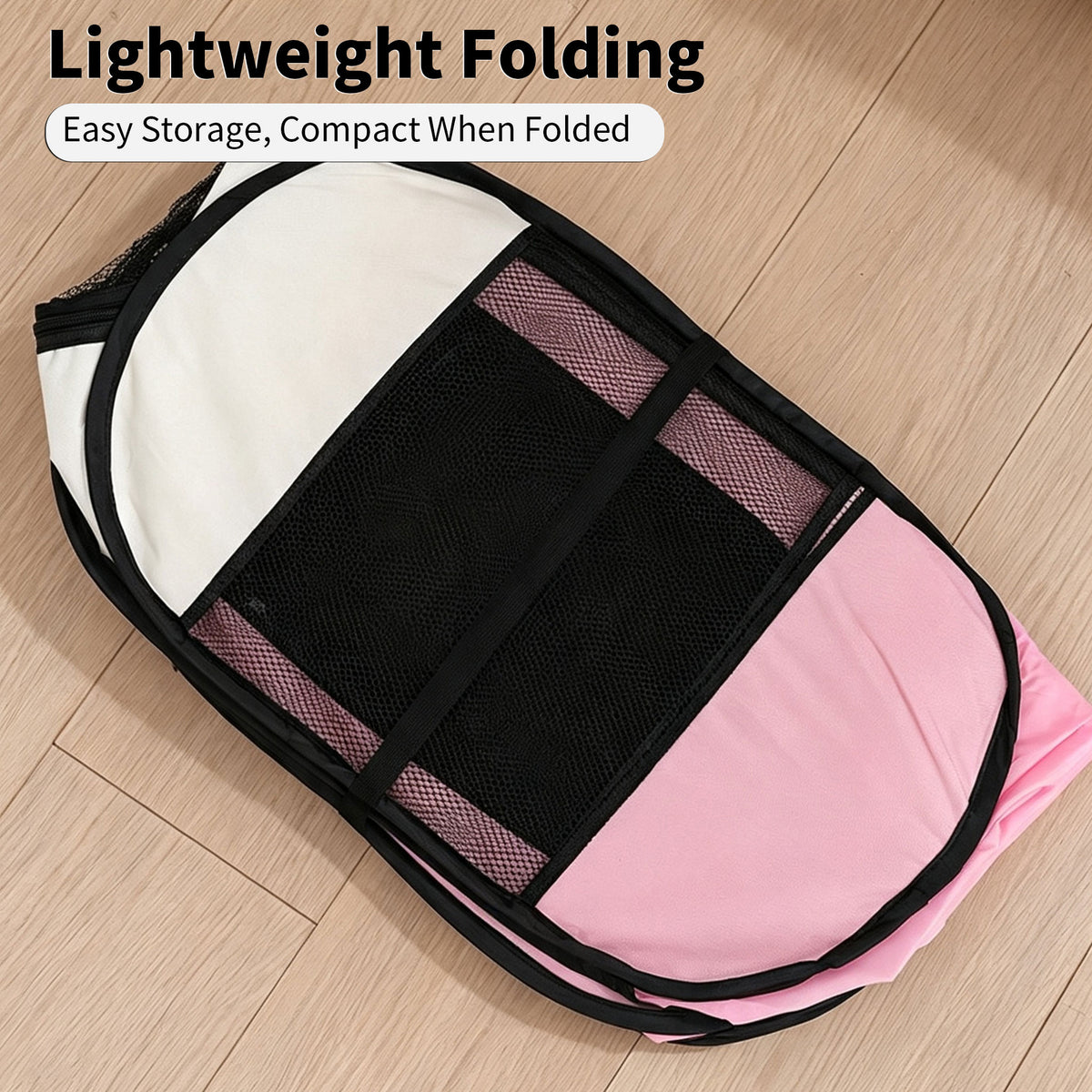 Foldable Octagonal Pet Playpen, Oxford Mesh Enclosure for Cats & Dogs, Portable Whelping Tent with Removable Top, 8 Colors S/M/L