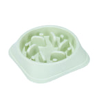 Slow Feeder Dog Bowl — Anti-Choke Pet Bowl with Non-Slip Base, Eco-Friendly PP, for Dogs & Cats