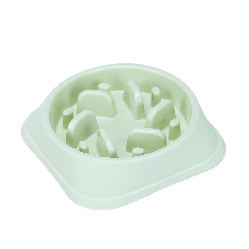 Slow Feeder Dog Bowl — Anti-Choke Pet Bowl with Non-Slip Base, Eco-Friendly PP, for Dogs & Cats