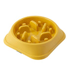 Slow Feeder Dog Bowl — Anti-Choke Pet Bowl with Non-Slip Base, Eco-Friendly PP, for Dogs & Cats