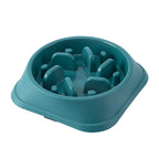Slow Feeder Dog Bowl — Anti-Choke Pet Bowl with Non-Slip Base, Eco-Friendly PP, for Dogs & Cats