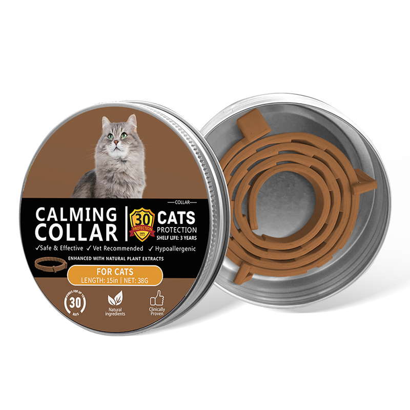 Pet Lavender Aroma Collar for Dogs & Cats, Waterproof Adjustable TPR Scent Collar Lasts Up To 60 Days