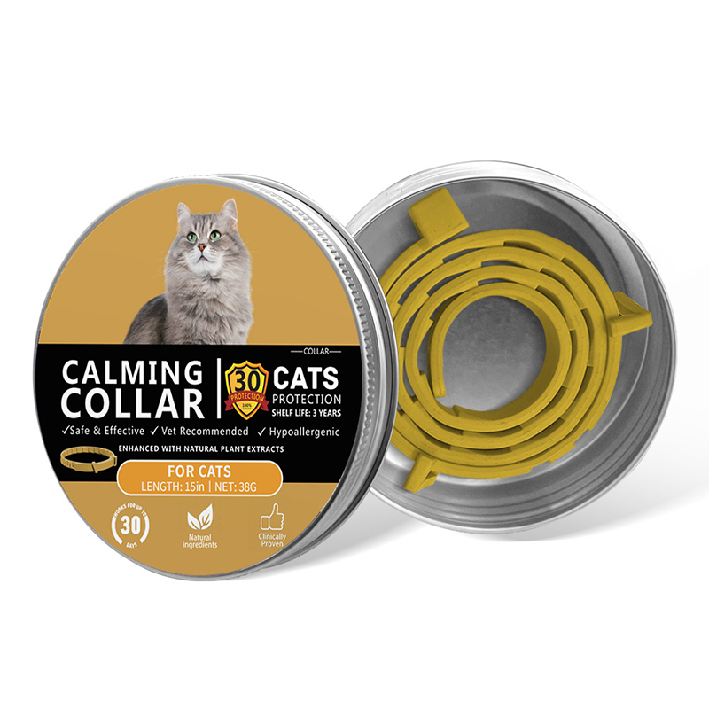 Pet Lavender Aroma Collar for Dogs & Cats, Waterproof Adjustable TPR Scent Collar Lasts Up To 60 Days