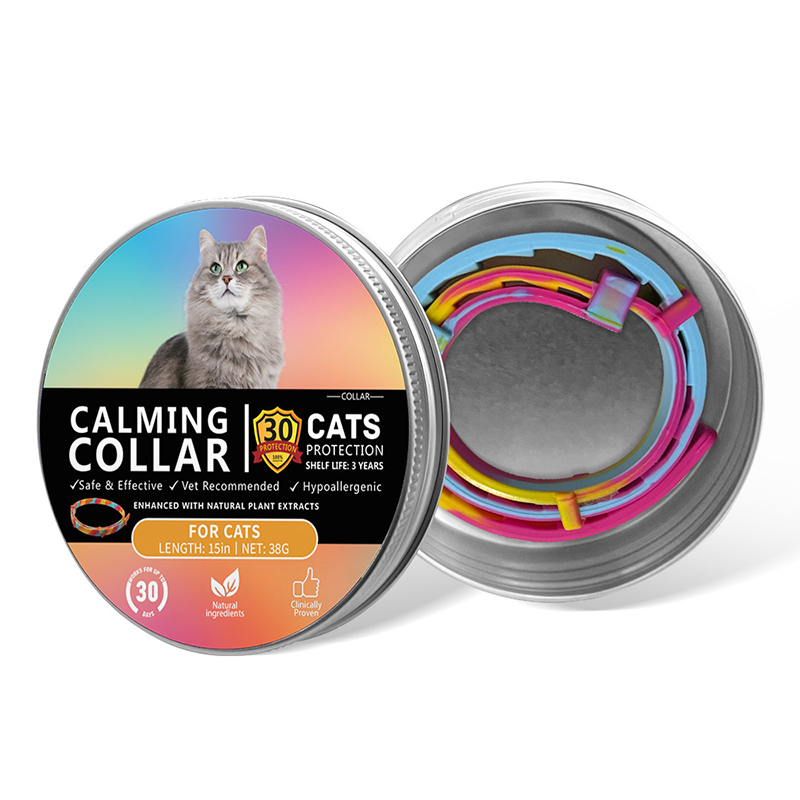 Pet Lavender Aroma Collar for Dogs & Cats, Waterproof Adjustable TPR Scent Collar Lasts Up To 60 Days