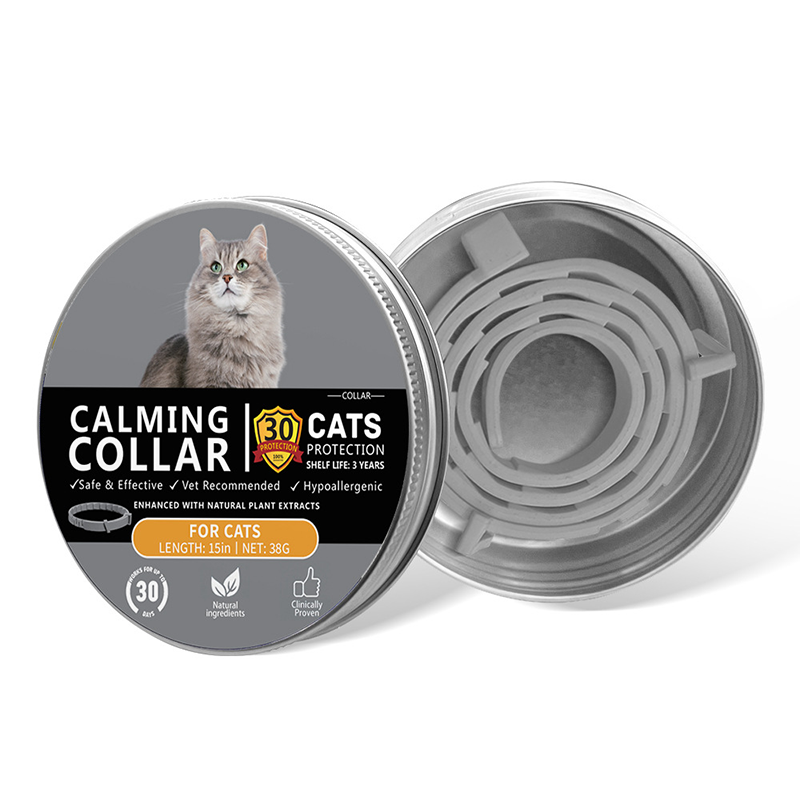 Pet Lavender Aroma Collar for Dogs & Cats, Waterproof Adjustable TPR Scent Collar Lasts Up To 60 Days