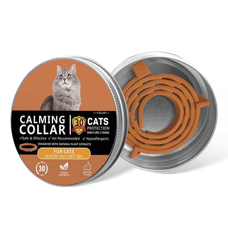 Pet Lavender Aroma Collar for Dogs & Cats, Waterproof Adjustable TPR Scent Collar Lasts Up To 60 Days