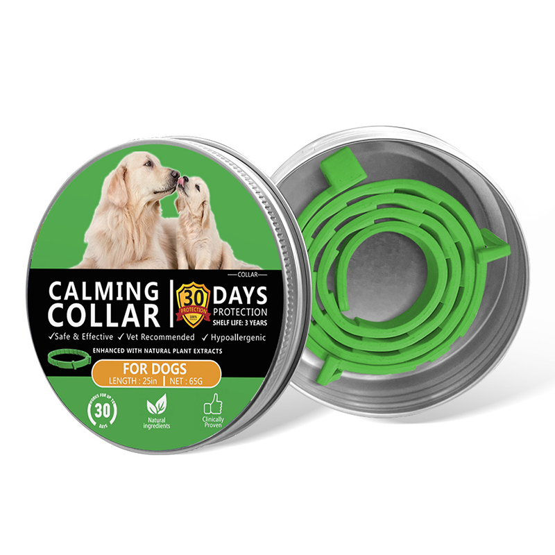 Pet Lavender Aroma Collar for Dogs & Cats, Waterproof Adjustable TPR Scent Collar Lasts Up To 60 Days