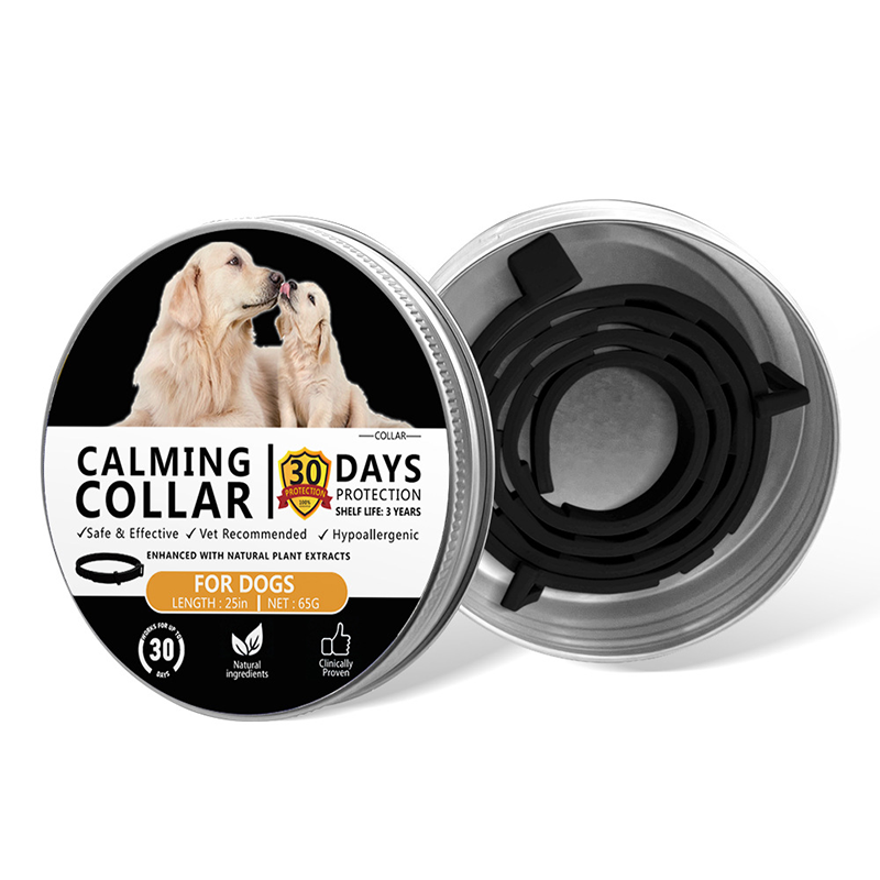 Pet Lavender Aroma Collar for Dogs & Cats, Waterproof Adjustable TPR Scent Collar Lasts Up To 60 Days
